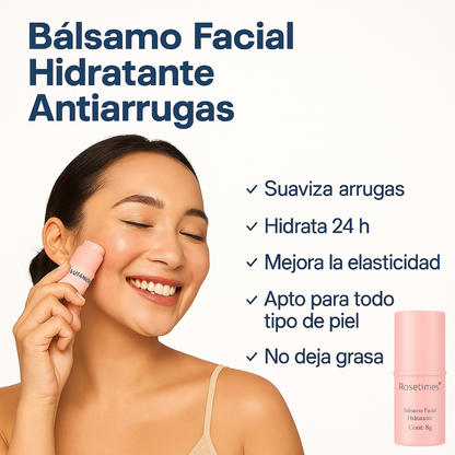 Bálsamo Facial Hidratante Antiarrugas - BLACK SALE