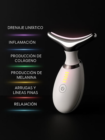 Masajeador Facial Rejuvenecedor Iónico - BLACK SALE
