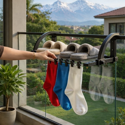 Colgador Tendedero Plegable Portatil