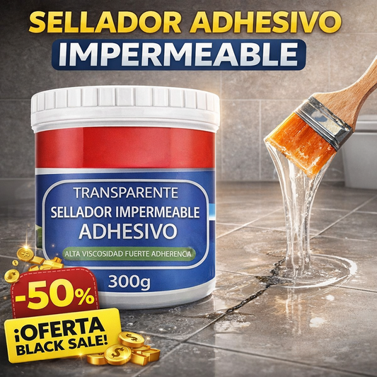 Sellador Adhesivo Transparente 300 grs - BLACK SALE