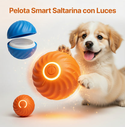 Pelota Smart Saltarina con Luz para Mascotas - BLACK SALE